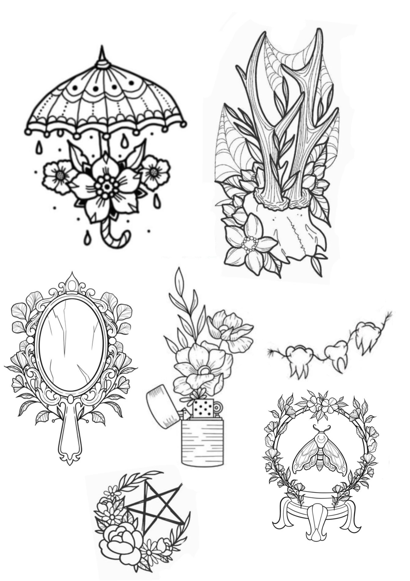 Original flash tattoo design 5 by Dead Doll Tattoos, Brisbane