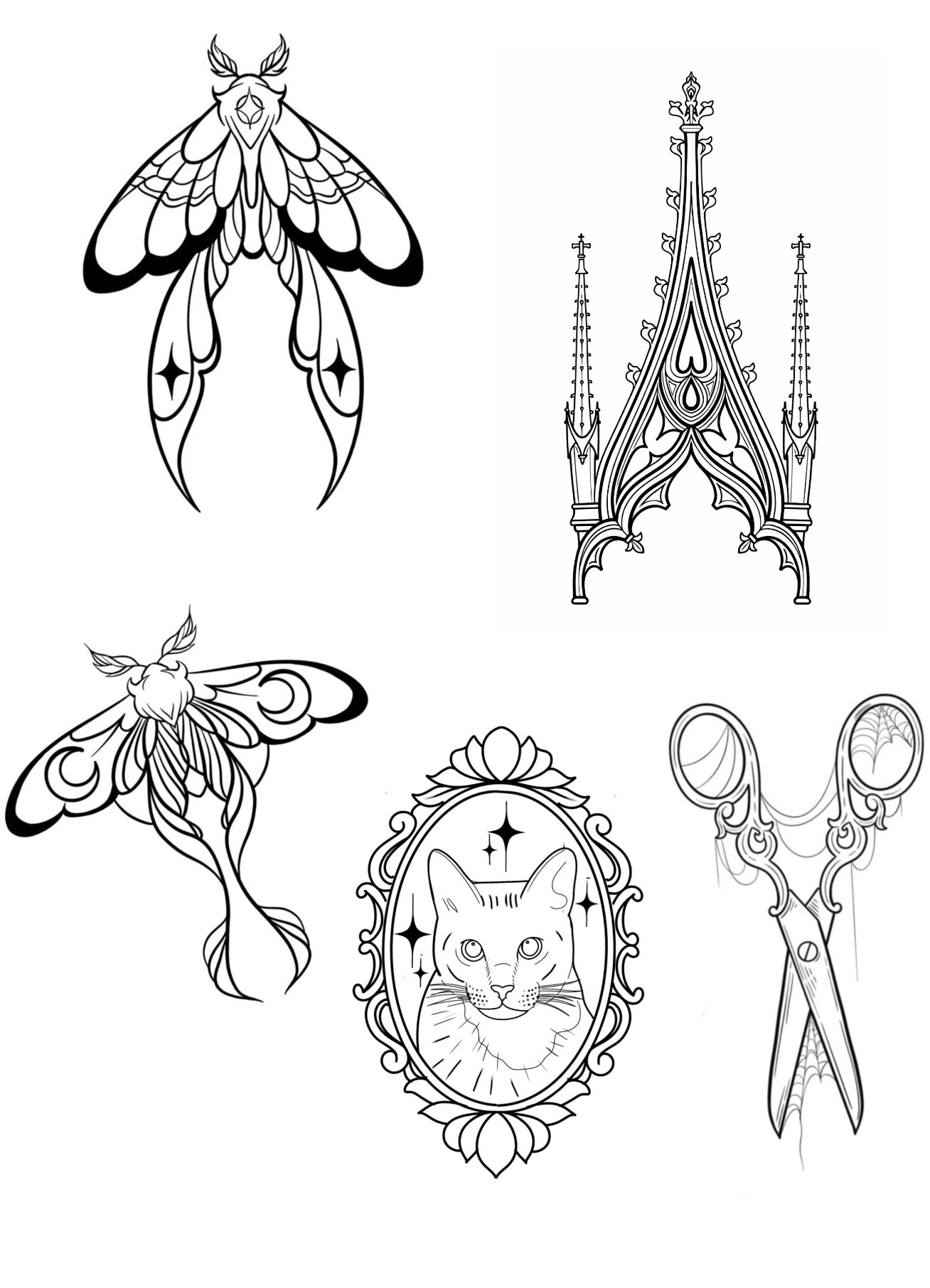 Original flash tattoo design 9 by Dead Doll Tattoos, Brisbane