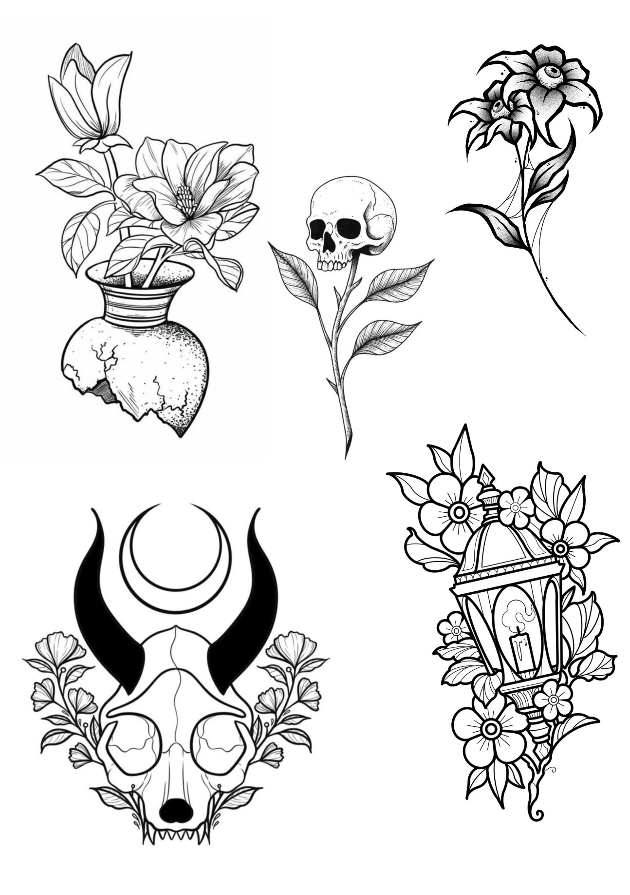 Original flash tattoo design 7 by Dead Doll Tattoos, Brisbane